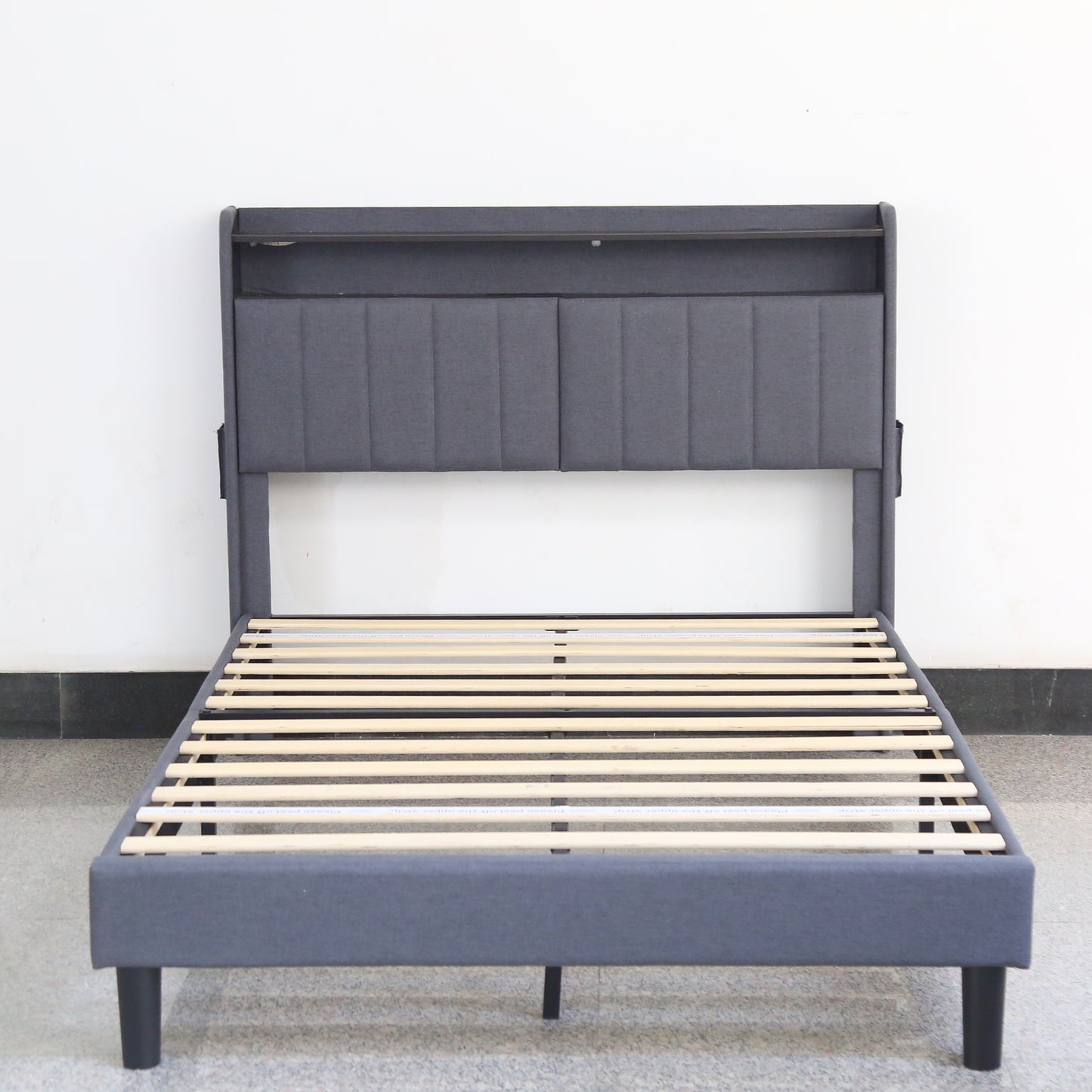 FYRENA Bed Frame with Headboard